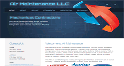Desktop Screenshot of airmaintenancellc.com